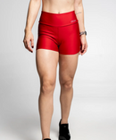 Shorts Liso Vermelho